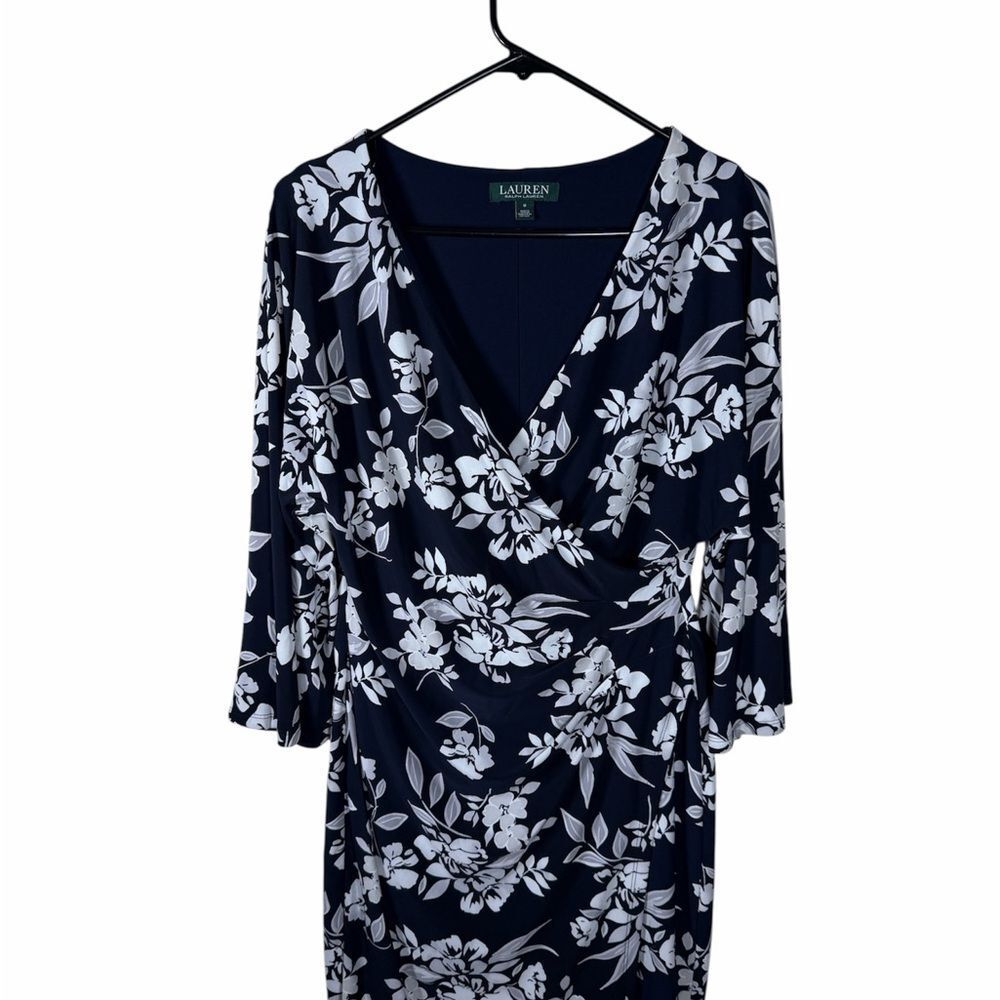 Lauren Navy Floral Dress